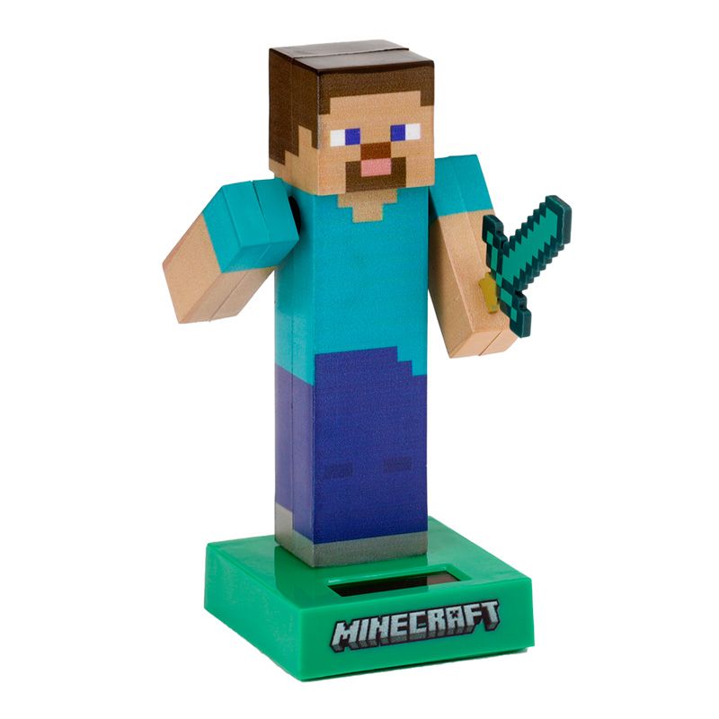 Minecraft Steve Figurka solarna [FF139]