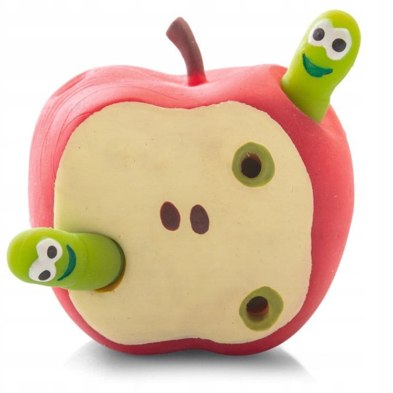 Rozciągliwe Jabłko z gąsienicami [21937]