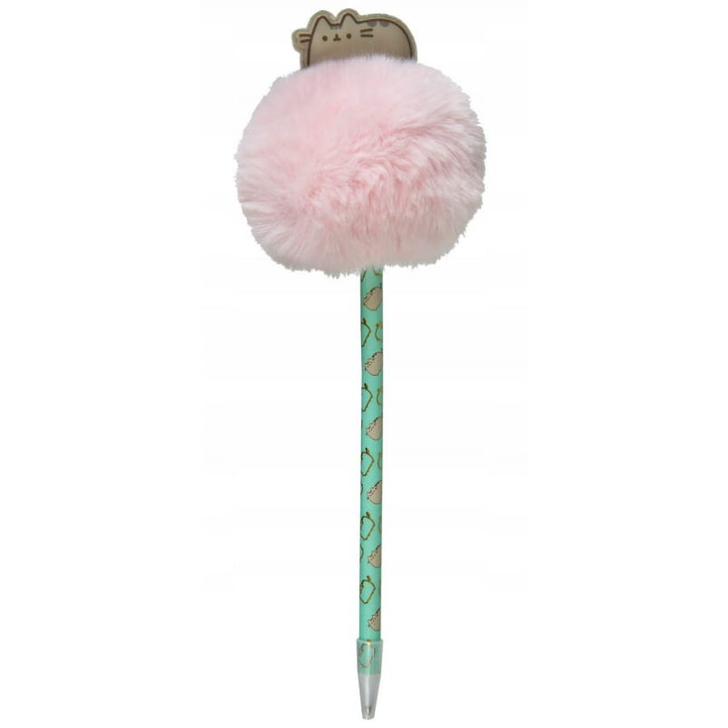 Pusheen Długopis z pomponem [Pistacja] [PUSH2702]