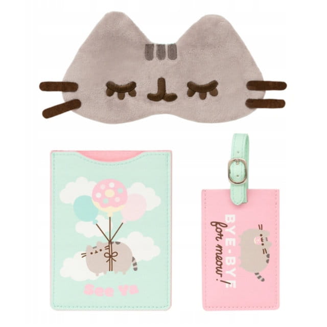 Pusheen Zestaw podróżny z maską pluszową [SVGE001]
