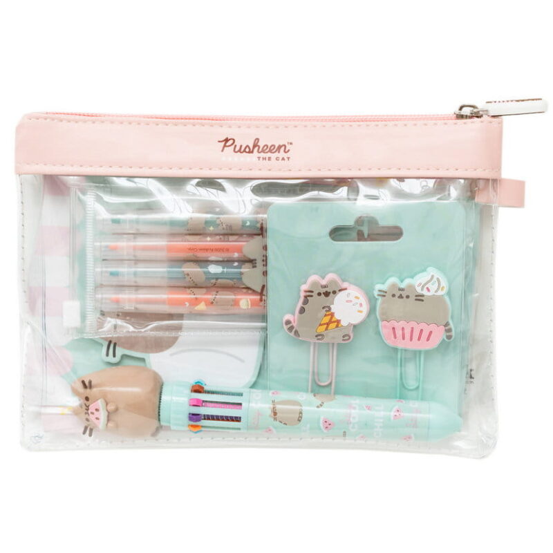 Pusheen Zestaw szkolny w piórniku [KPGE001]