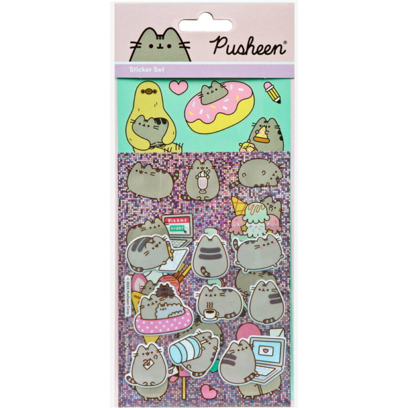 Pusheen Zestaw naklejek na blistrze [PUSE0084]