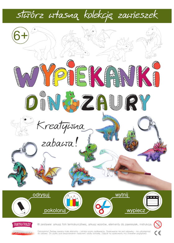 Wypiekanki dinozaury