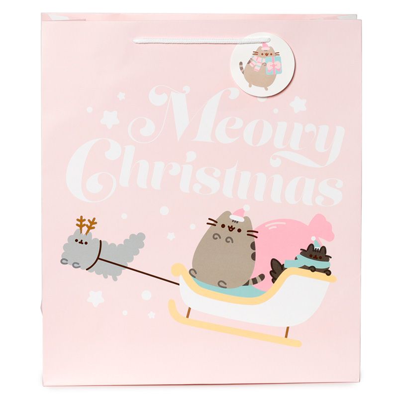 Pusheen Torba prezentowa święta duża [XGBAG83X]