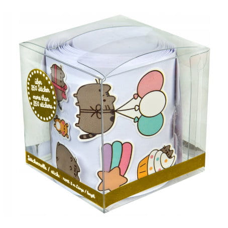 Pusheen Naklejki na rolce [Pistacja] [PUSH0071]