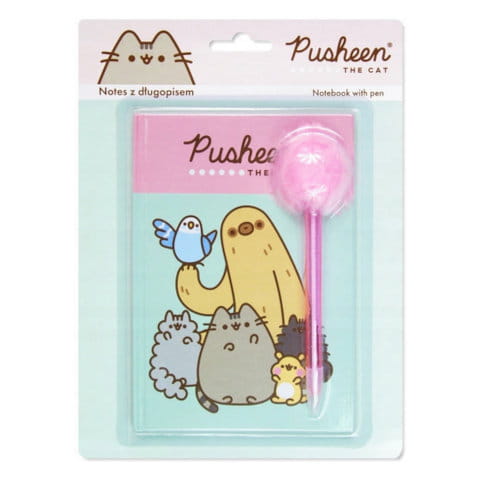 Pusheen Notes z długopisem [651977]