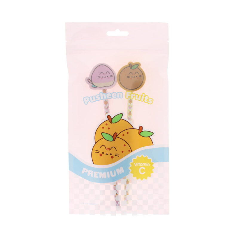 Pusheen Zestaw ołówki 2 sztuki [Fruits] [PURF6009]