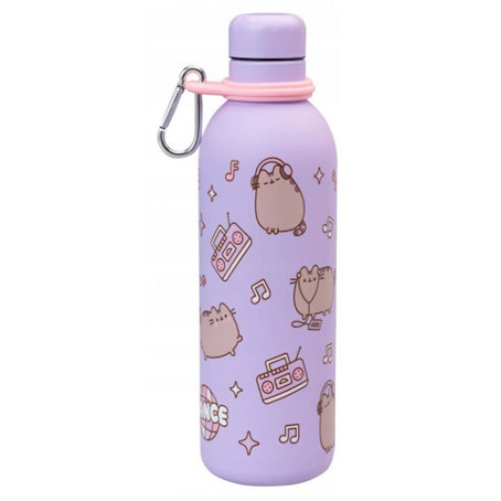 Pusheen Butelka metalowa 500 ml [Violet] [BMHC051]