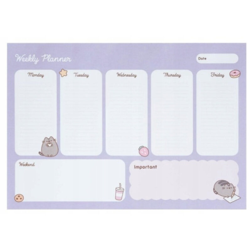 Pusheen Planer Tygodniowy [BPSA40092]