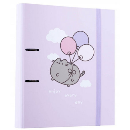 Pusheen Segregator 2 klamrowy [Violet] [C2AT0072]