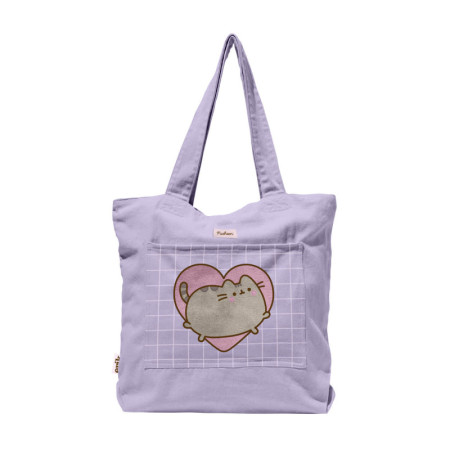 Pusheen Torba na ramię premium [Violet] [MARE0296]