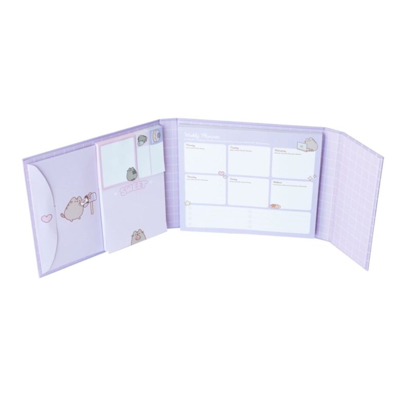 Pusheen Planner i karteczki [Violet] [PSNA003]